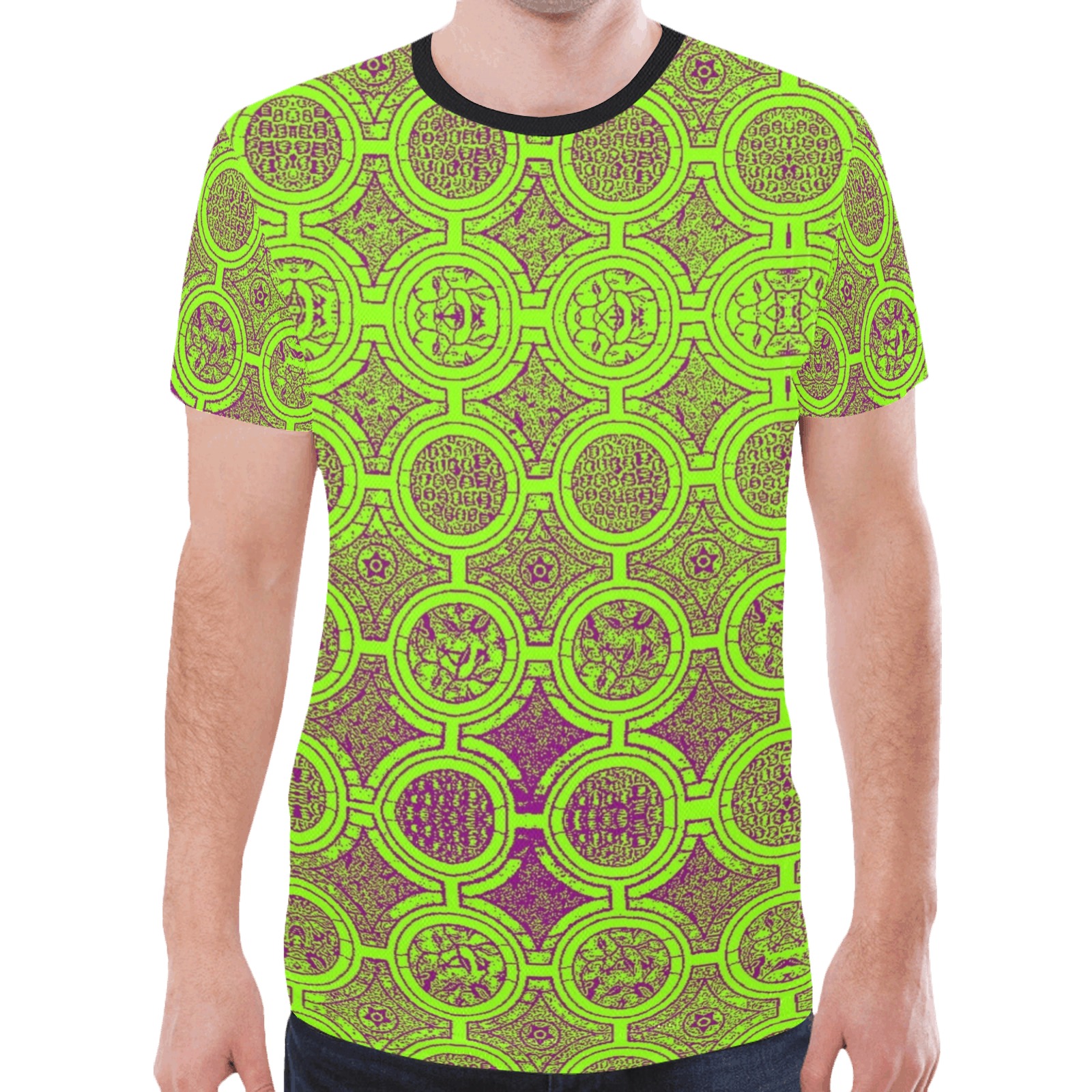 AFRICAN PRINT PATTERN 2 New All Over Print T-shirt for Men (Model T45)