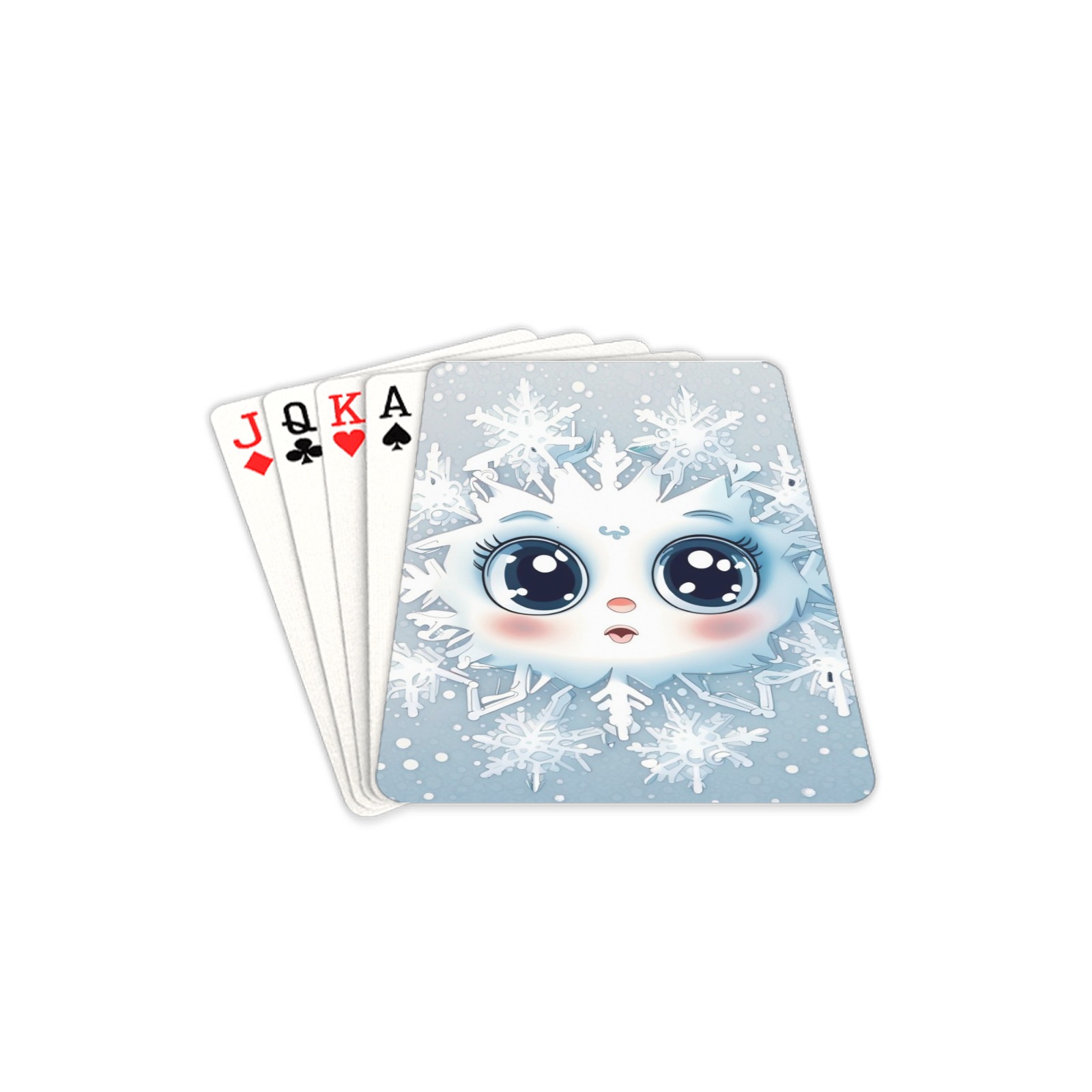 Little Snowflake Playing Cards 2.5"x3.5"