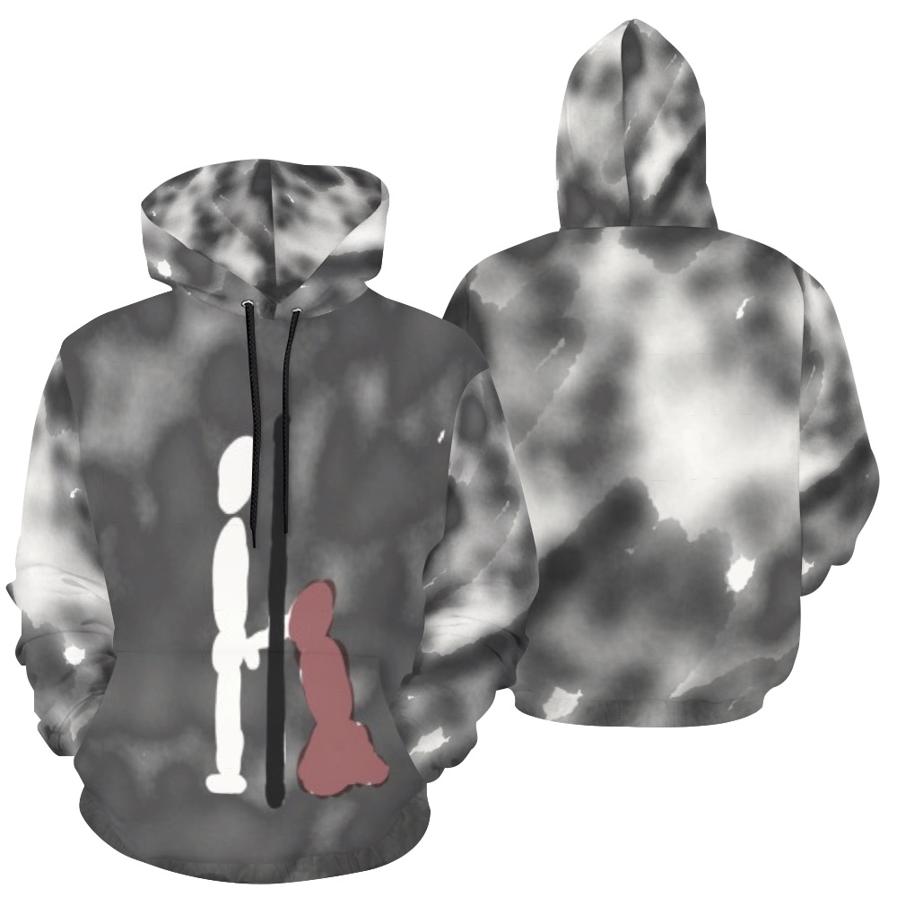 GH All Over Print Hoodie for Men (USA Size) (Model H13)