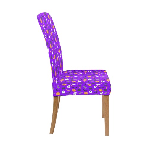 Halloween Pattern Removable Dining Chair Cover