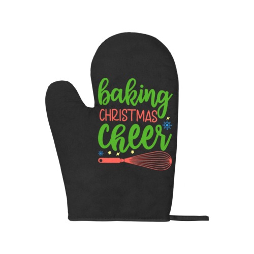 Baking Christmas Cheer (BL) Oven Mitt & Pot Holder