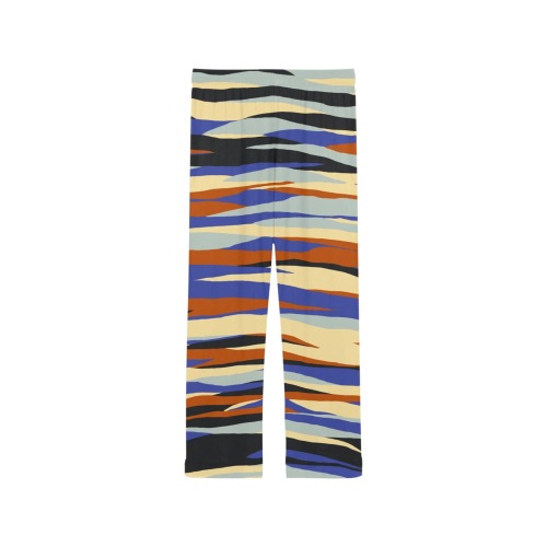 Colorful abstract lines-075 Women's Pajama Trousers