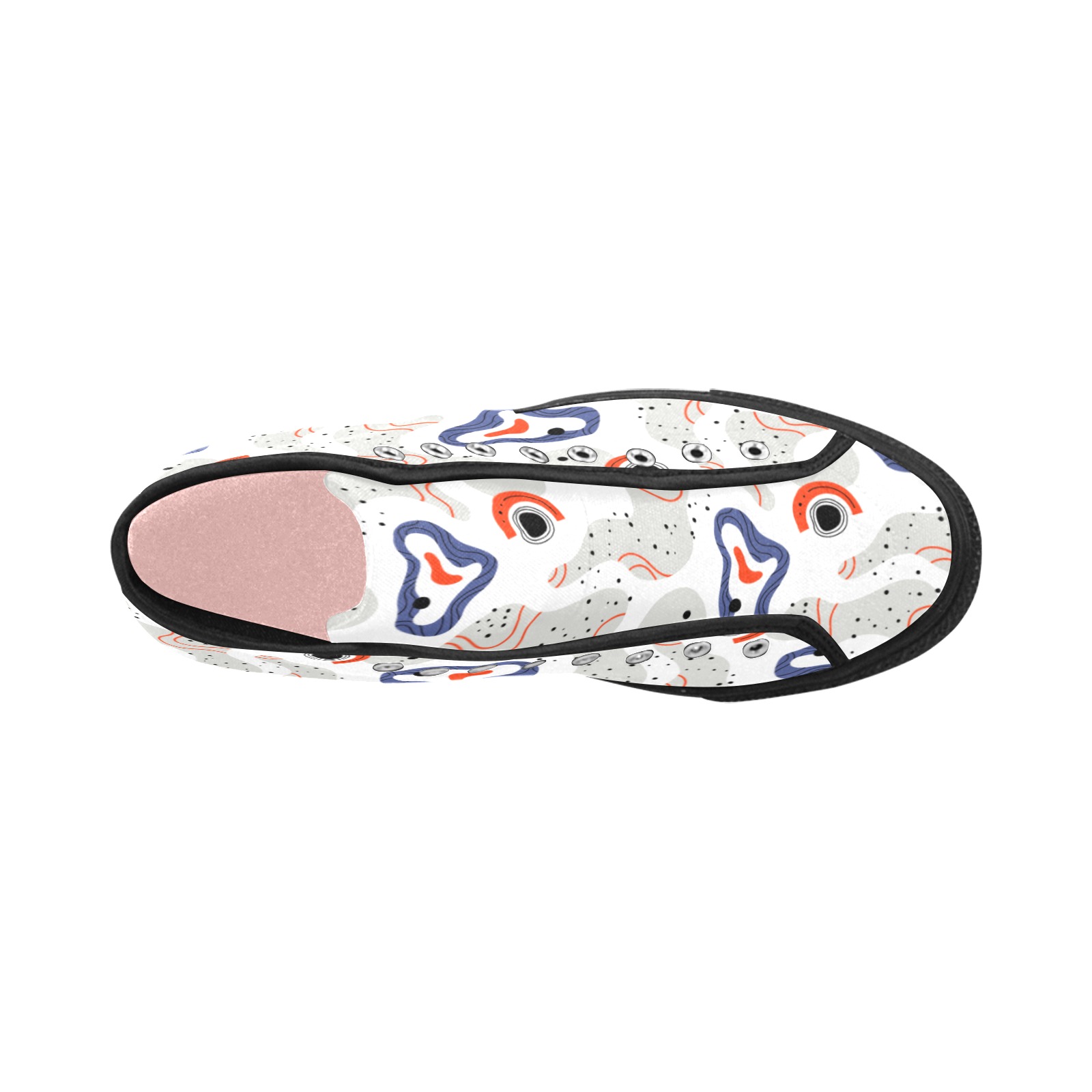 Elegant Abstract Mid Century Pattern Vancouver H Women's Canvas Shoes (1013-1)