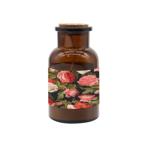 bb rhjr Tawny Medicine Bottle Candle Cup (Rose Sandal)