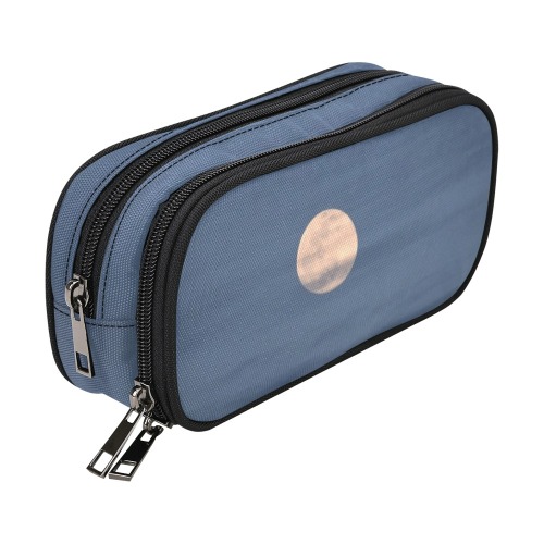 Moon waves Pencil Pouch/Large (Model 1680)