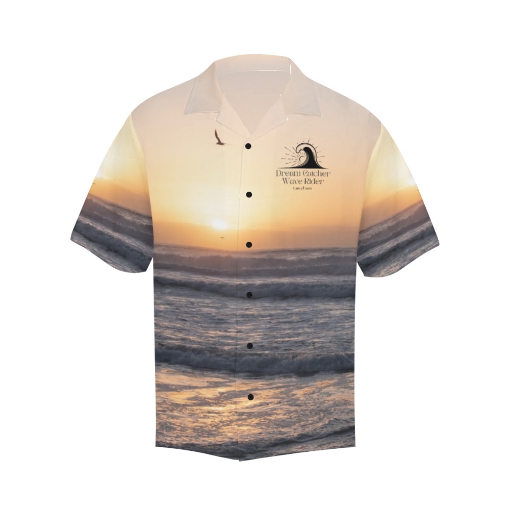 Dream Catcher Men’s Hawaiian Shirt Hawaiian Shirt with Merged Design (Model T58)