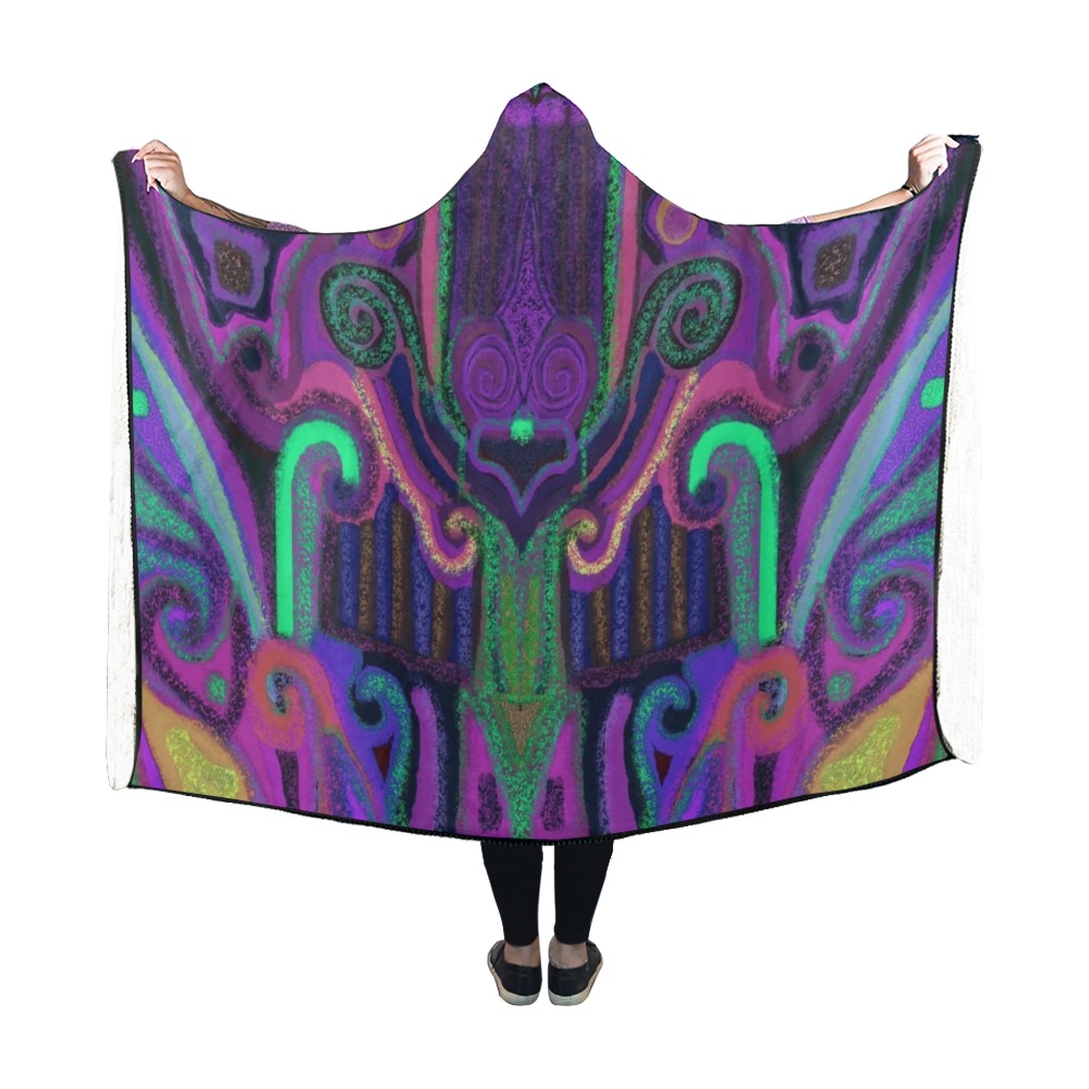cover 10 Hooded Blanket 60''x50''