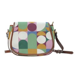 rm339-pangrum-pattern-01 Saddle Bag/Large (Model 1649)