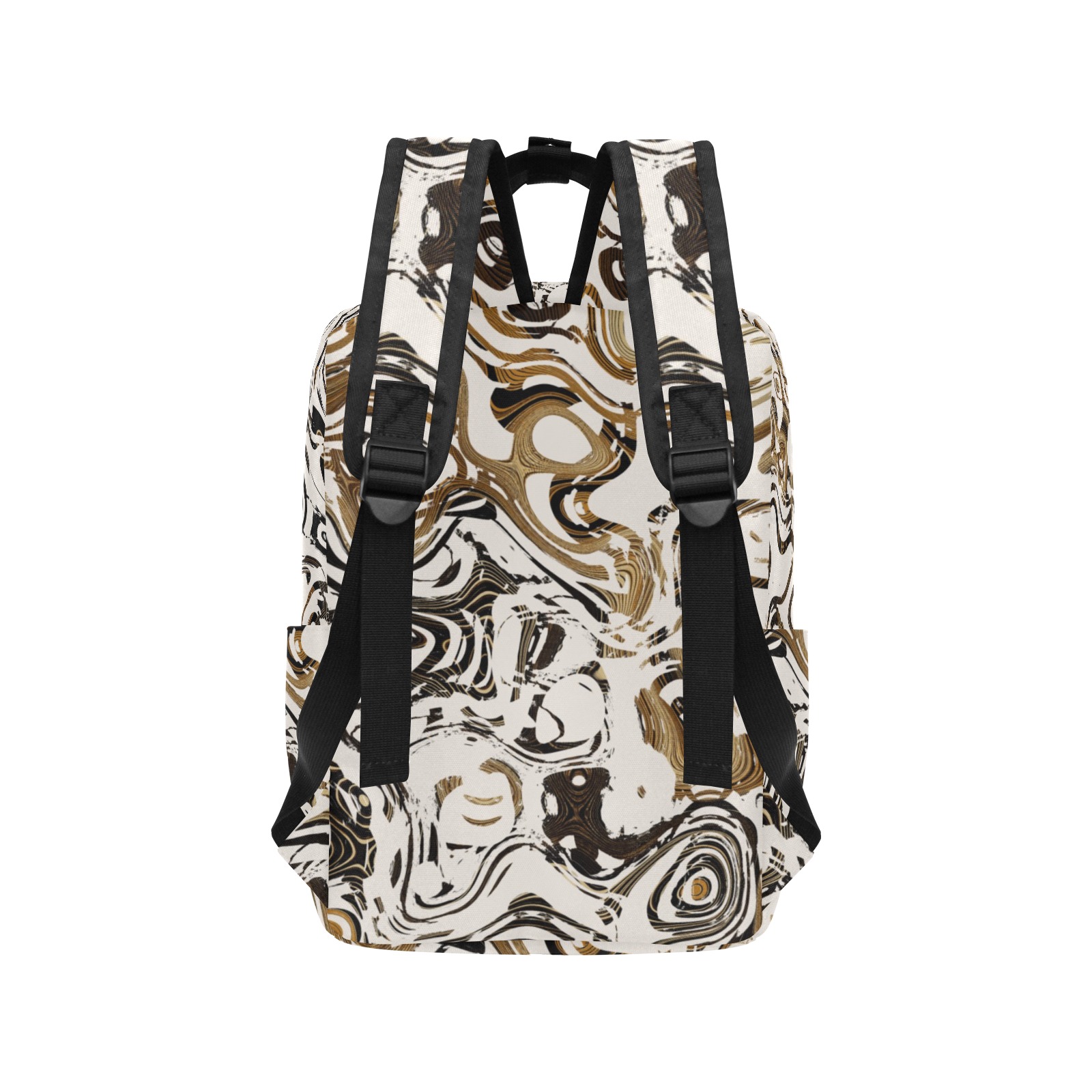 Marble Bronze Twin Handle Backpack (Model 1732)