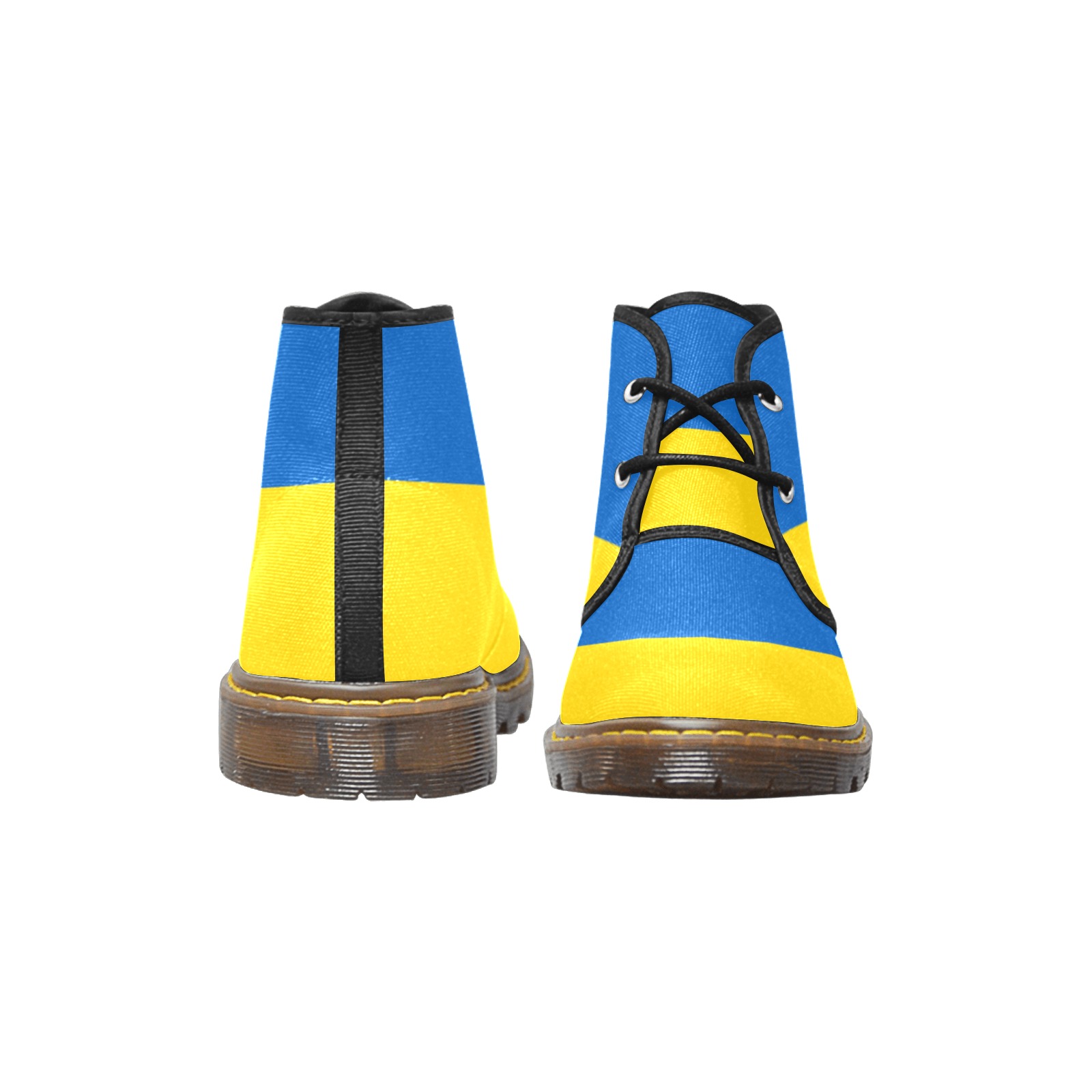 UKRAINE Women's Canvas Chukka Boots (Model 2402-1)