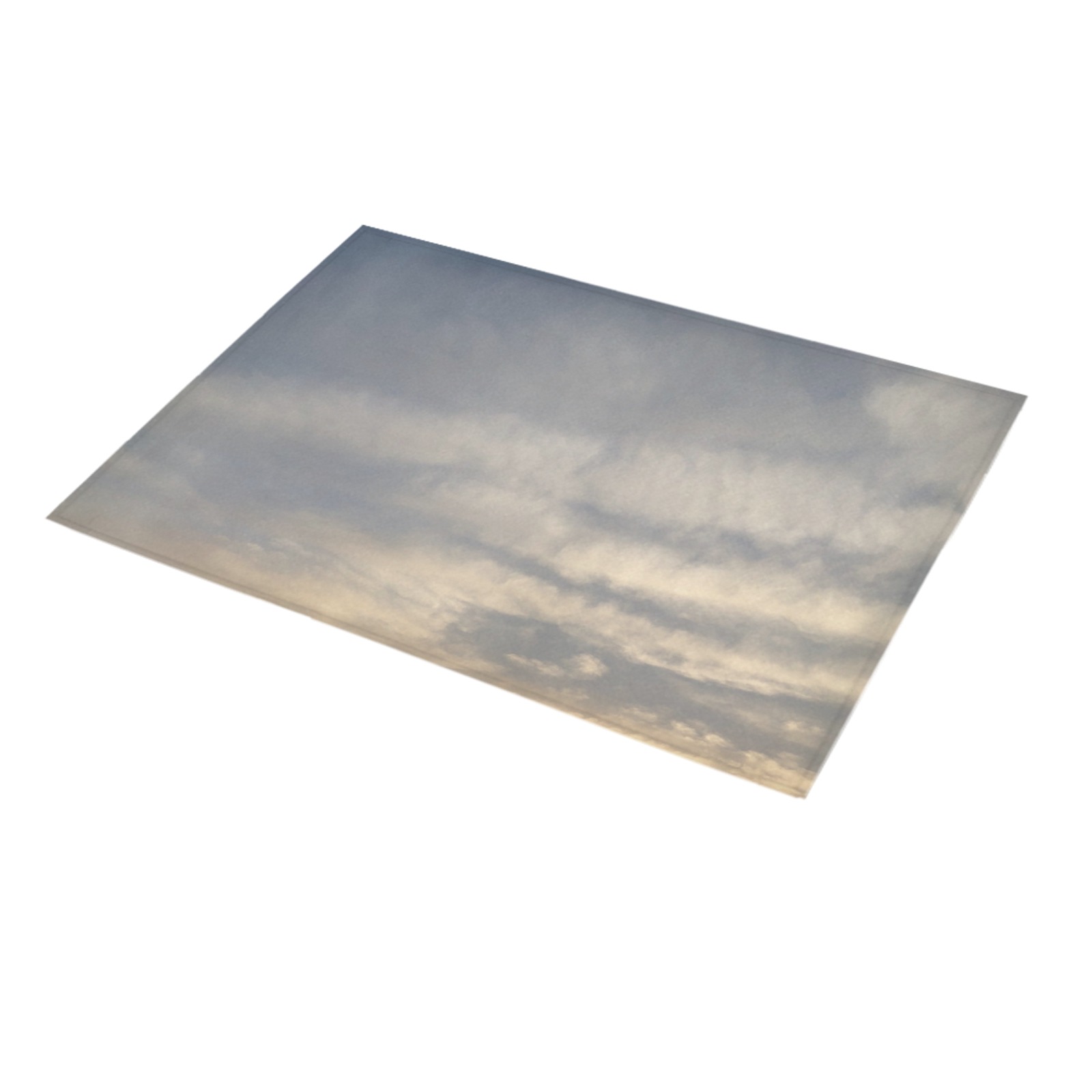 Rippled Cloud Collection Azalea Doormat 30" x 18" (Sponge Material)