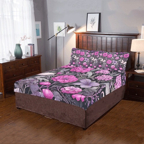 Fabulous Florals 40 3-Piece Bedding Set