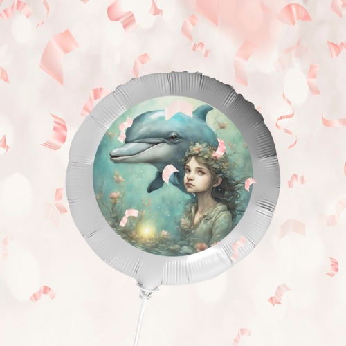 Dolphin Fantasy 4 Foil Balloon (18inch)