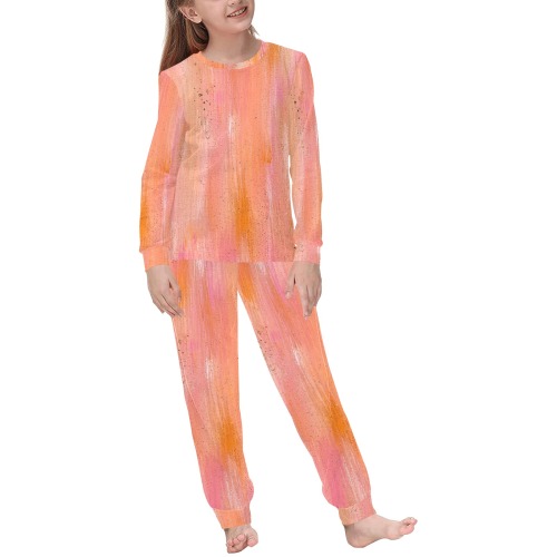 Alicia Kids' All Over Print Pajama Set