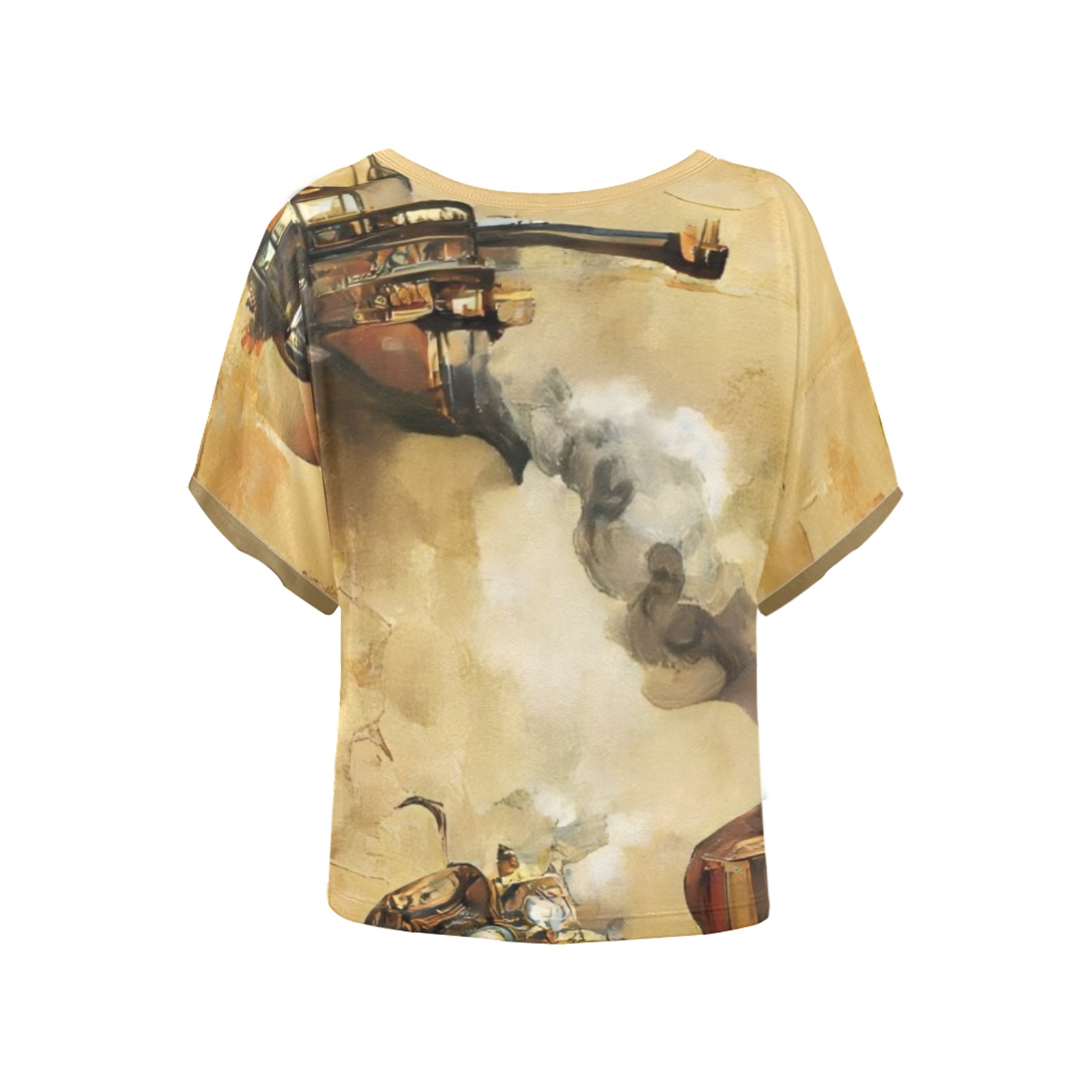 Dream (46) Women's Batwing-Sleeved Blouse T shirt (Model T44)