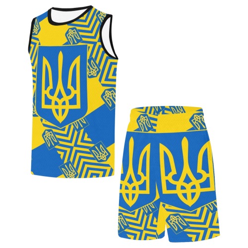 UKRAINE 2 Basketball Uniform with Pocket