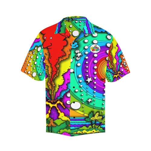 ITEM 40 - HAWAIIAN SHIRT - TINY ISLAND Hawaiian Shirt (Model T58)