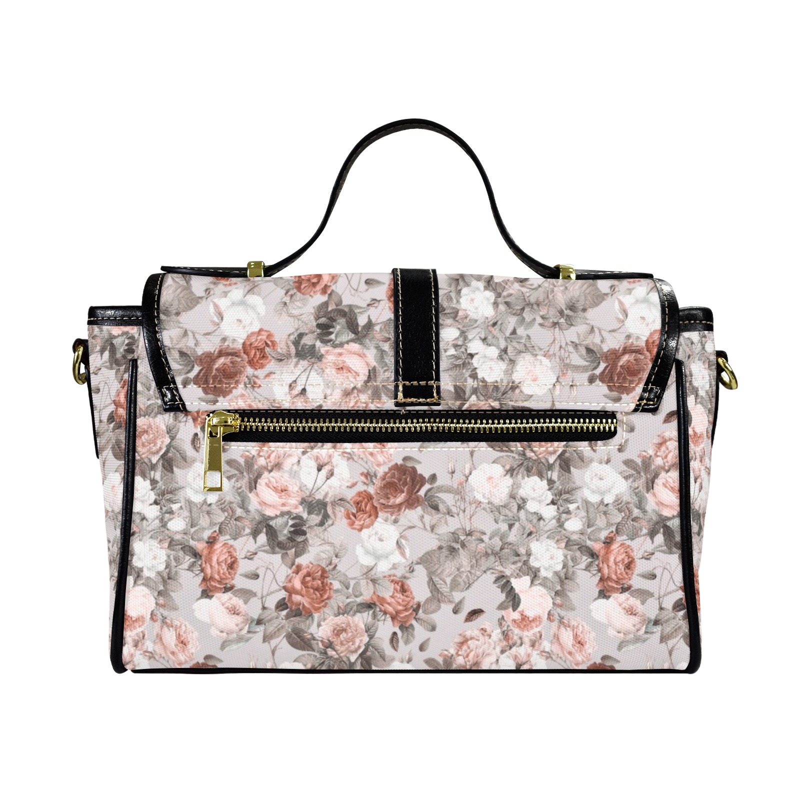 Blossom Multi-Function Satchel-Black (Model 1740)