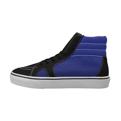blu e Men's High Top Skateboarding Shoes (Model E001-1)