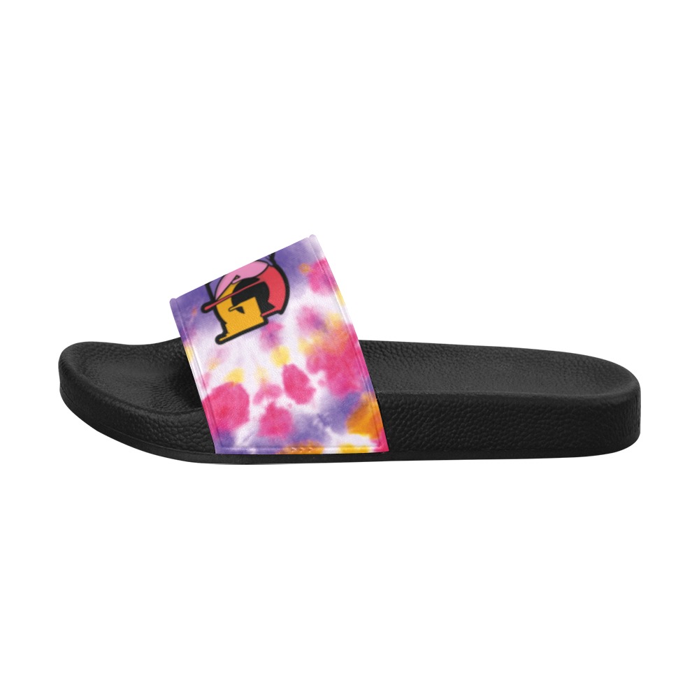 URG Tie-Dye Slides Women's Slide Sandals (Model 057)