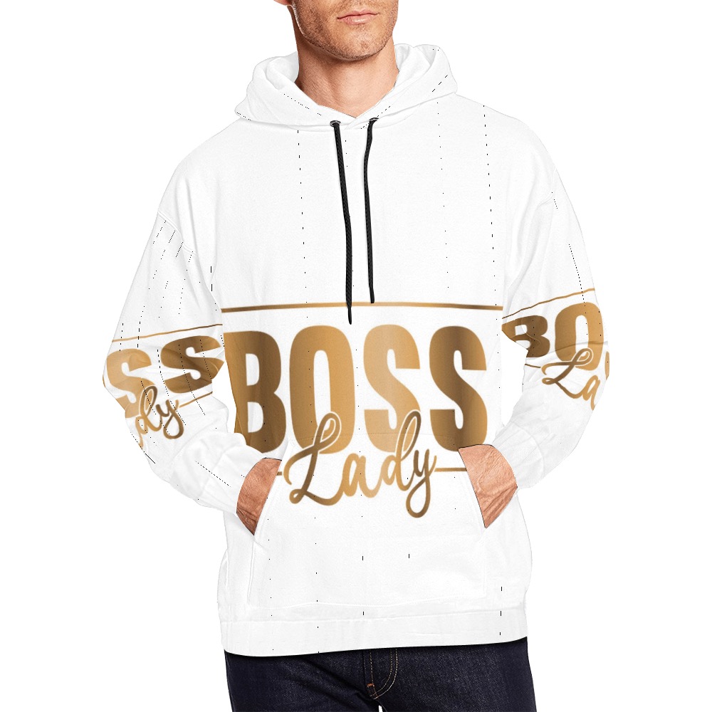 Boss lady 2 All Over Print Hoodie for Men (USA Size) (Model H13)