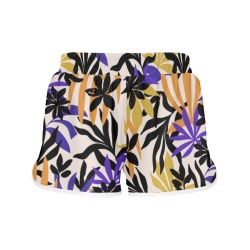 Tropical color ASF 02B Women's Sports Shorts (Model L61)