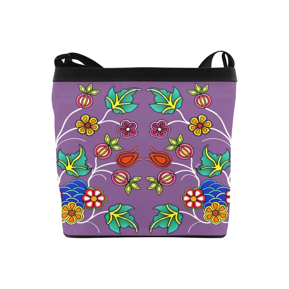bright floral Crossbody Bags (Model 1613)