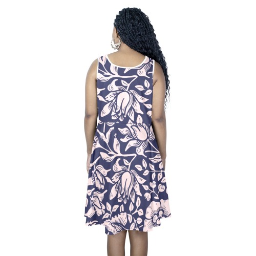Dress Sleeveless Expansion Dress (Model D60)