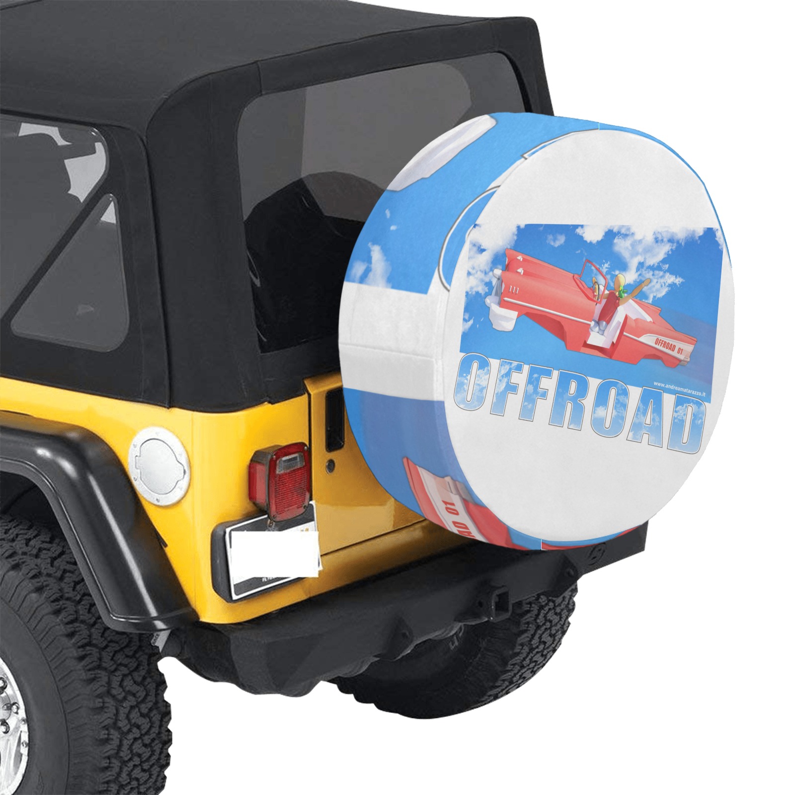 Offroad - 01 34 Inch Spare Tire Cover