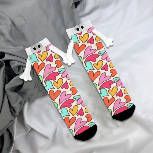 In love Socks Holding Hands Socks for Women