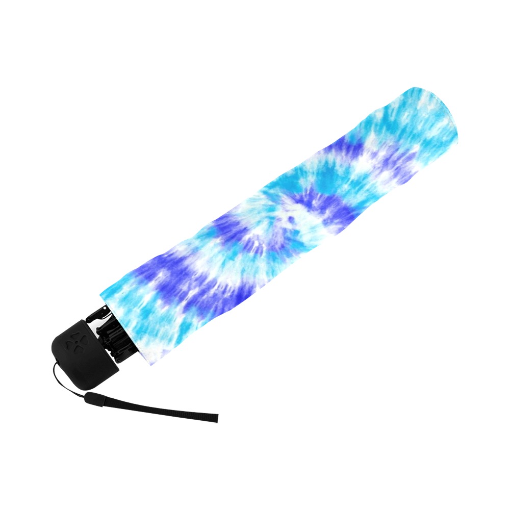 Turk _ Royal Tie Dye Anti-UV Foldable Umbrella (Underside Printing) (U07)