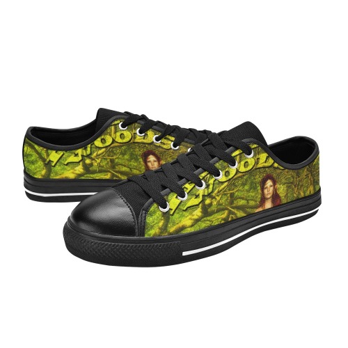 In The Woods Women's Classic Canvas Shoes (Model 018)