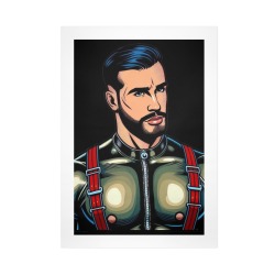 Rubber Gay 2 by Fetishworld Art Print 16"x24"