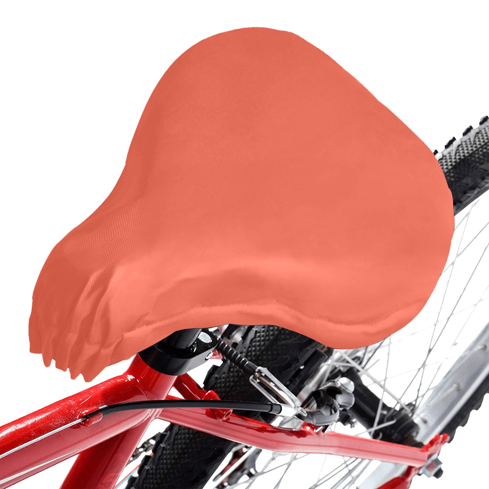 color tomato Waterproof Bicycle Seat Cover