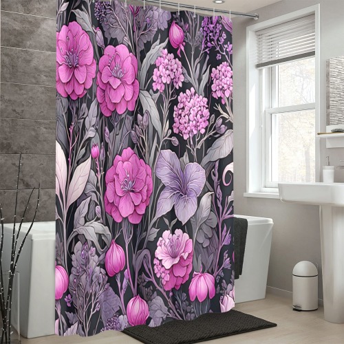 Fabulous Florals 40 Shower Curtain 69"x84"