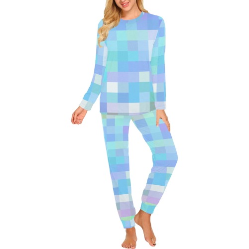 SPRINGPIXELS Women's All Over Print Pajama Set