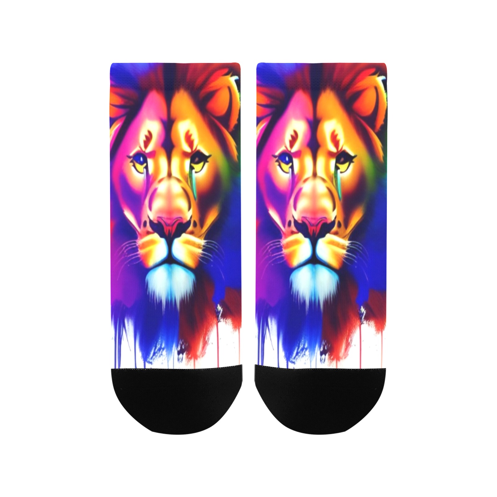 lion Women's Ankle Socks