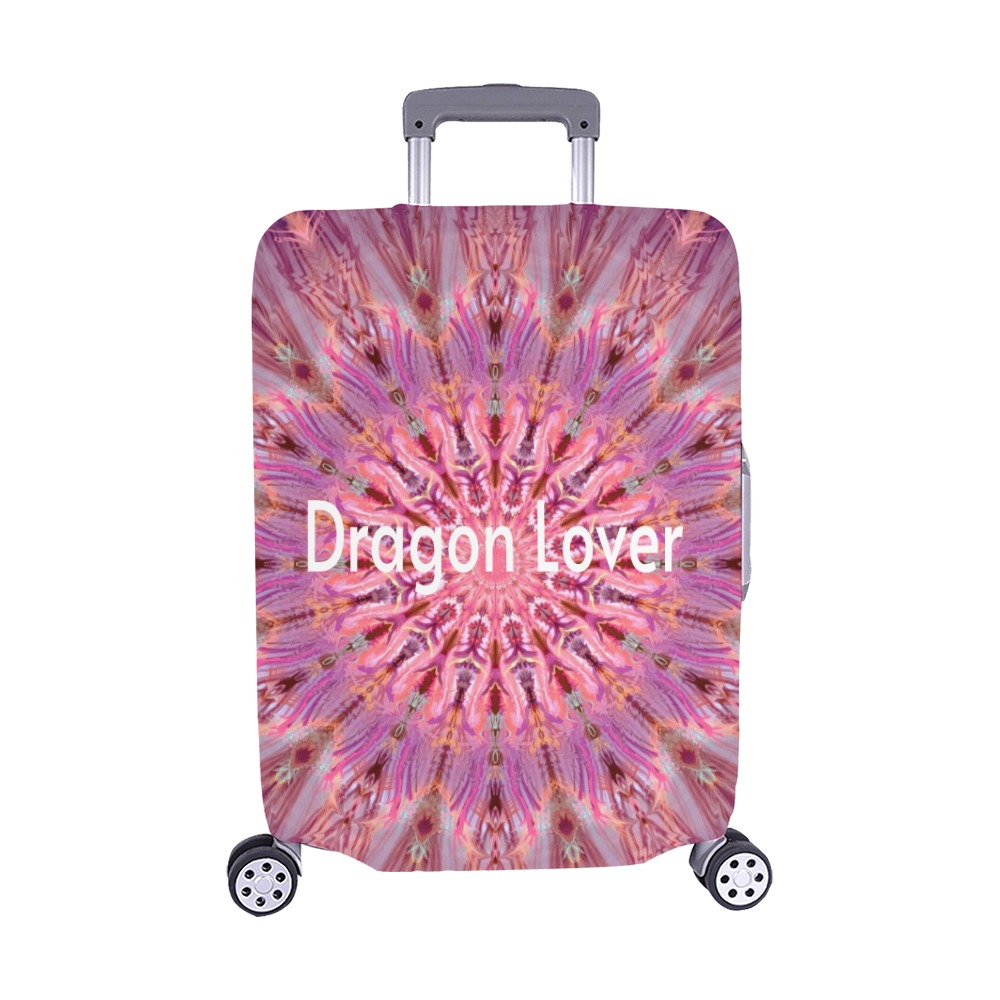 74-14Dragon Lover Luggage Cover/Medium 22"-25"