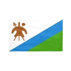 Lesotho Flag Variant Garden Flag 59"x35"