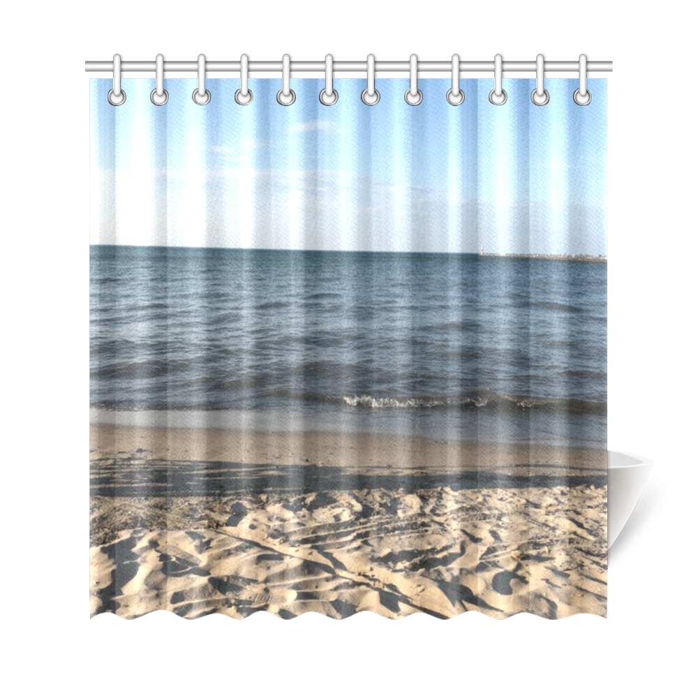 Beach Collection Shower Curtain 69"x72"