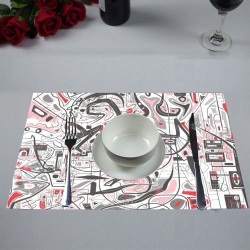 Model 2 Placemat 12’’ x 18’’ (Two Pieces)
