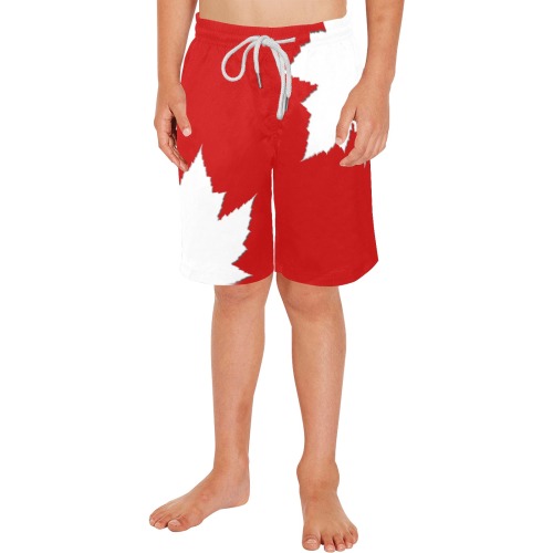 Canada Kid's SwimTrunks Boys' Casual Beach Shorts (Model L52)