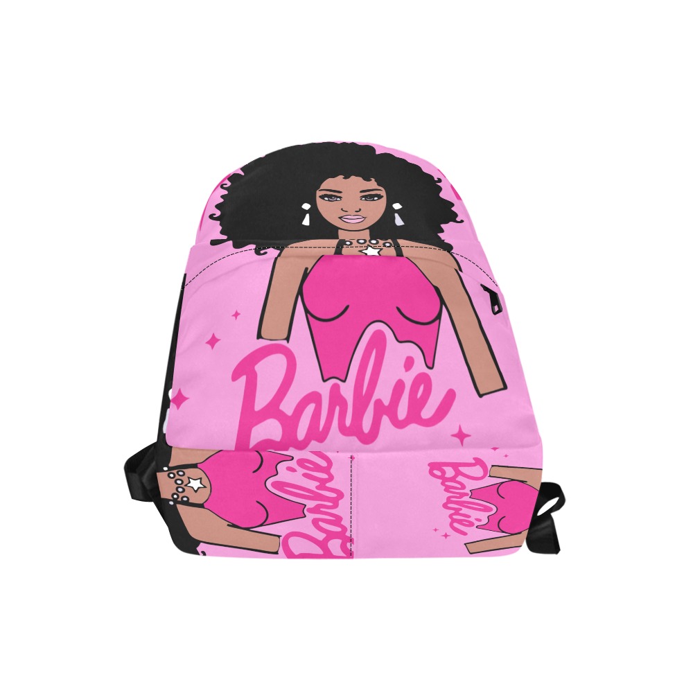 Afro Barbie Backpack Unisex Classic Backpack (Model 1673)