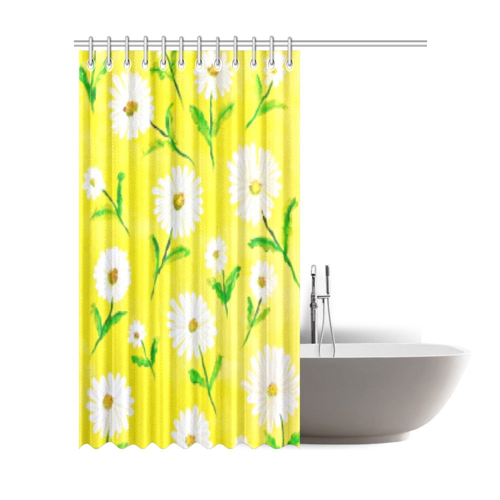 Daisy Shower Curtain 72"x84"
