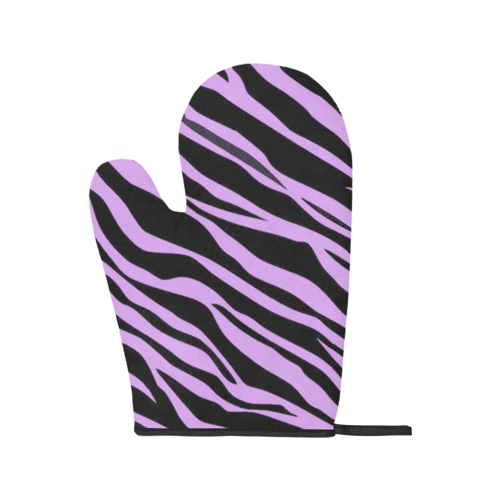 Lavender Zebra Stripes Oven Mitt & Pot Holder