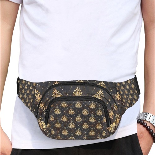 Royal Pattern by Nico Bielow Fanny Pack/Small (Model 1677)