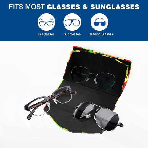 Overcomer Eye Glass Case Custom Foldable Glasses Case