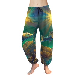 Celestial Swim Women's All Over Print Harem Pants (Model L18)