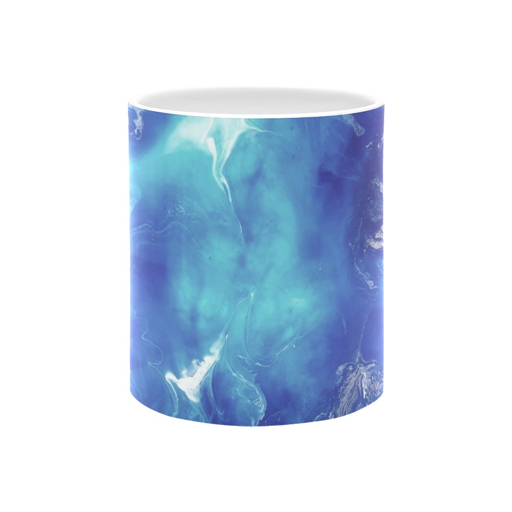 Encre Bleu Photo White Mug(11OZ)