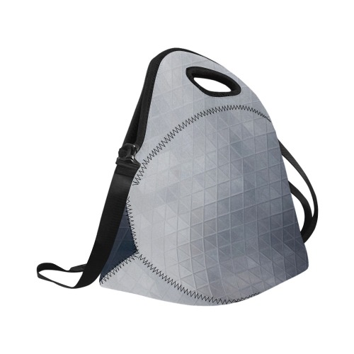 mosaic triangle 13 Neoprene Lunch Bag/Large (Model 1669)
